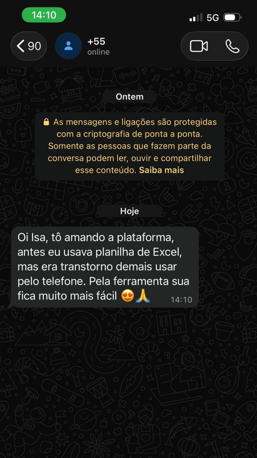 Depoimento 3 sobre a Ferramenta de precificação
